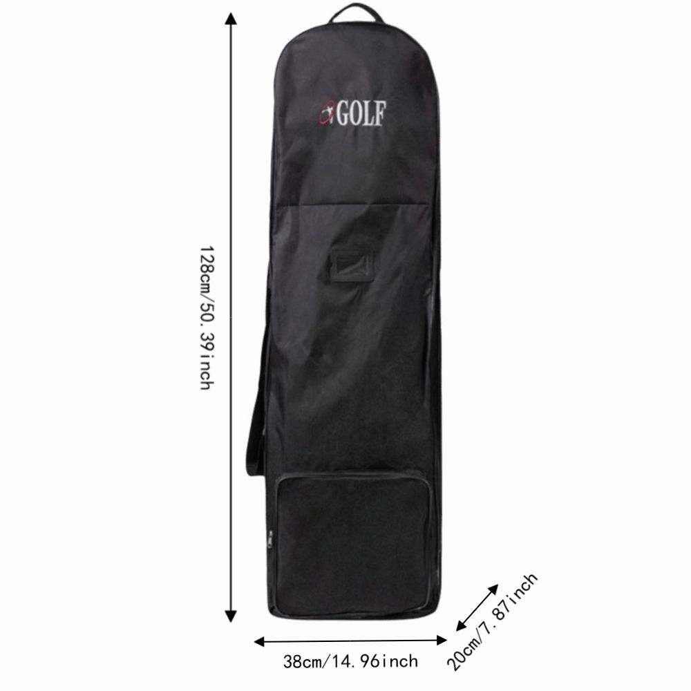 Black Golf Travel Bag Foldable - Foldable Rolling Luggage Bag ulasan dan harga