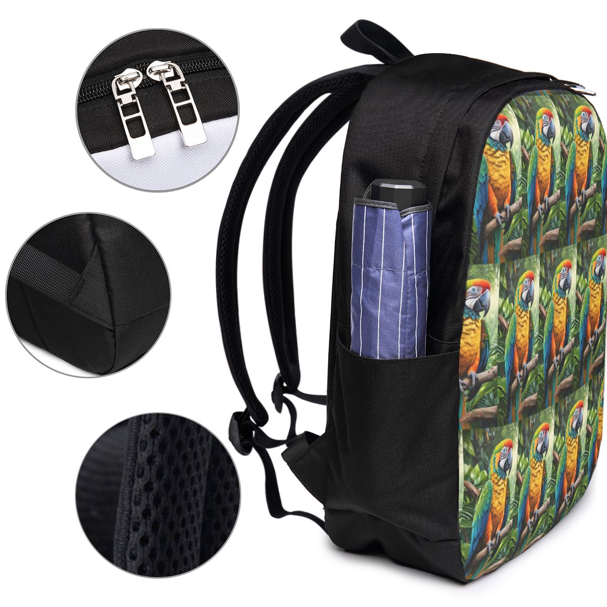 Cute Macaw Parrots Backpack Tr - Backpacks ulasan dan harga
